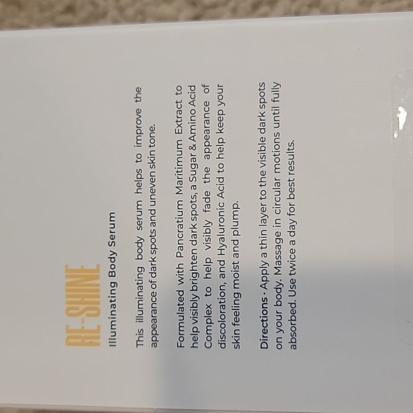 Maelys reshine BNIB illuminating body serum - Picture 4 of 4